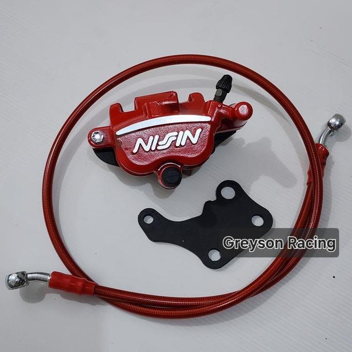 relways - Paket kaliper rx king old / rx king tua  kaliper ns samurai rcb plus breket  dan selang Di