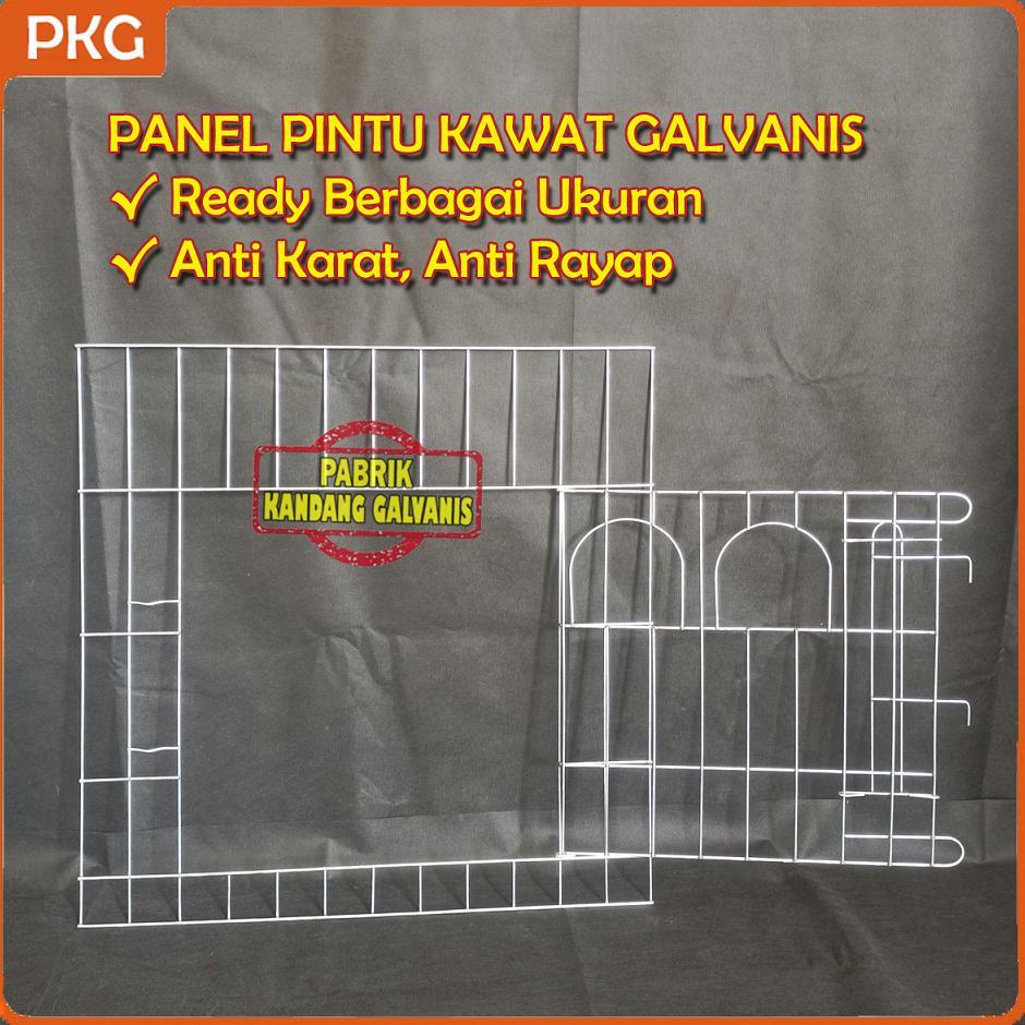 Panel Ram Pintu Kandang Galvanis Berbagai Ukuran | Custom Part Depan Doc Starter Minimalis