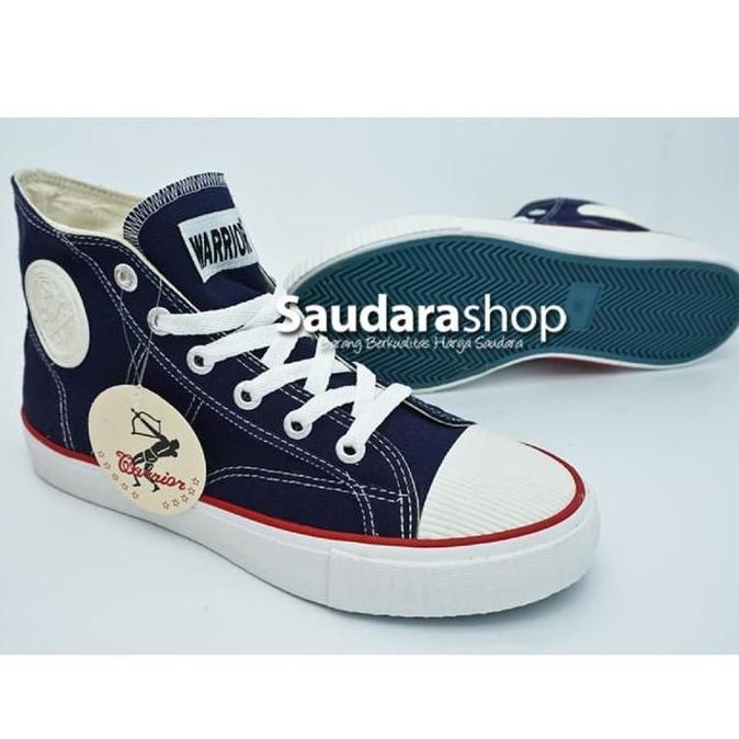 Sepatu Warrior Classic / Sepatu Sekolah Warrior / Sepatu Warrior Navy