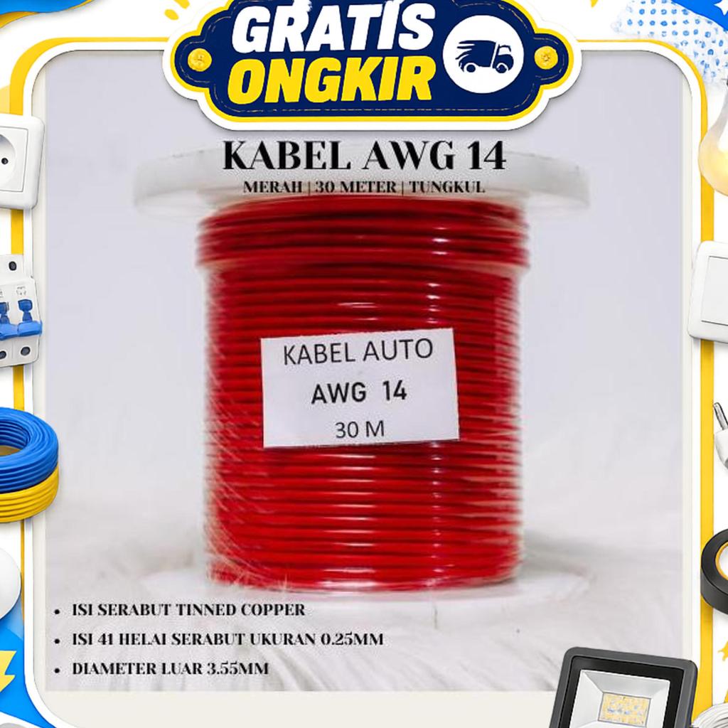 Awg 14 Pvc Tinned Cu 30 Meter