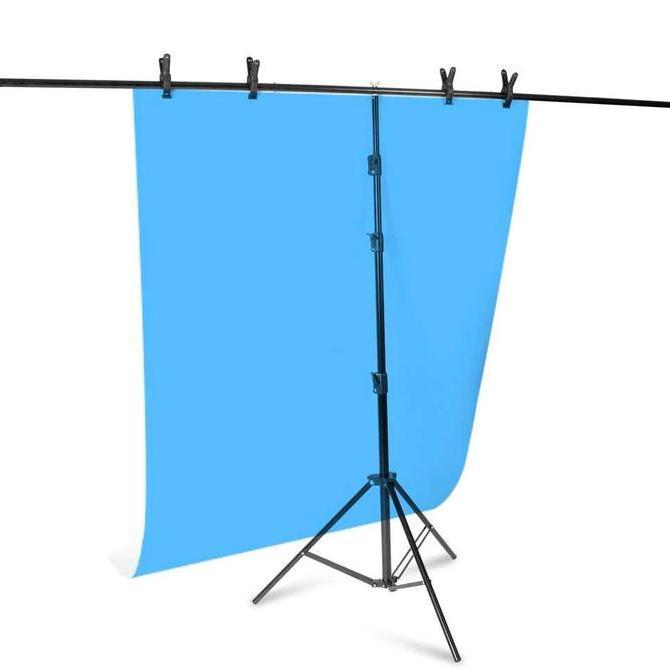 Tripod Background Bracket Stand Backdrop Studio 150x200cm Green Screen