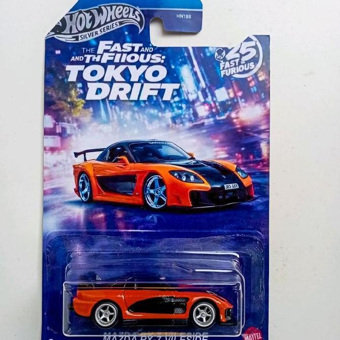 Hotwheels custome Fast & Furious Han's Mazda RX 7