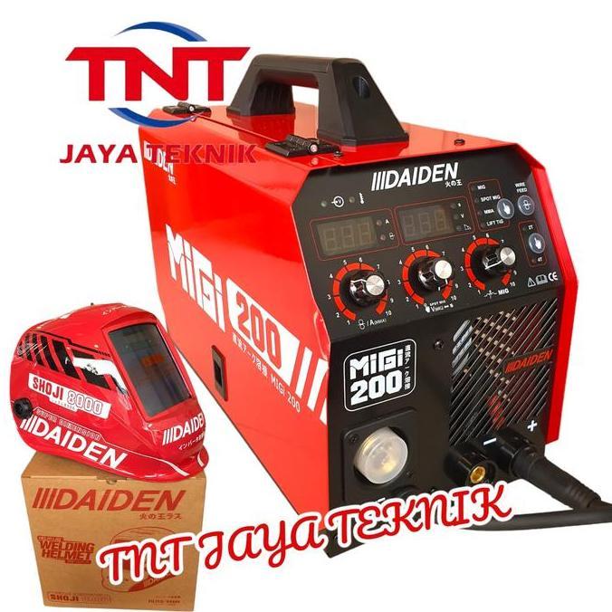 Sale Mesin Las Co2 Daiden Migi 200 / Trafo Las Co2 Daiden Mig 200 Migi 200
