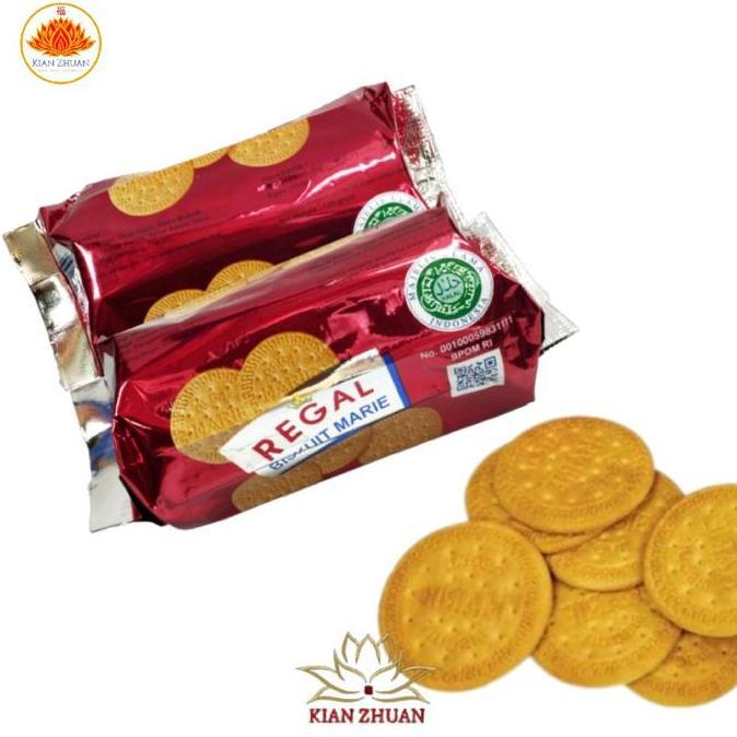 Regal Biskuit Marie Biasa/Spesial 125gr, 250gr