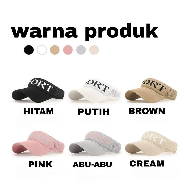 NEW Topi senam wanita Korea topi sport Jumba olahraga topi sepeda rajut karet