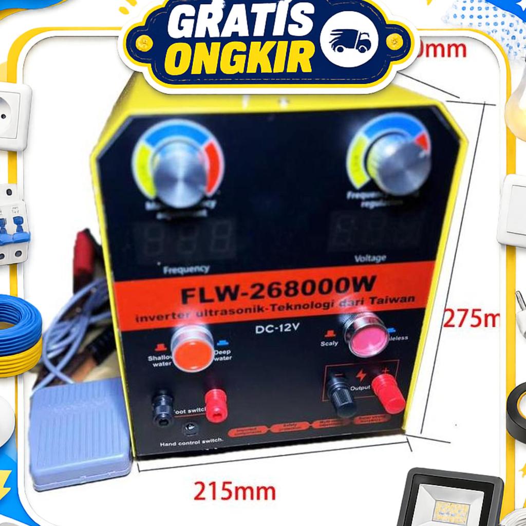 Flw-268000W Inverter Ultrasonik 12V 168000W Output Daya Tinggi Untuk Penggunaan Luar Ruangan Dengan 