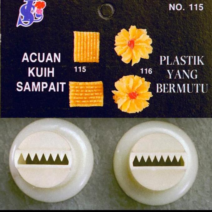 Sin Lian Acuan SinLian Kuih Semperit Sampait Kue Semprit Cetakan Biskuit 105 108 110 114 115 116 127