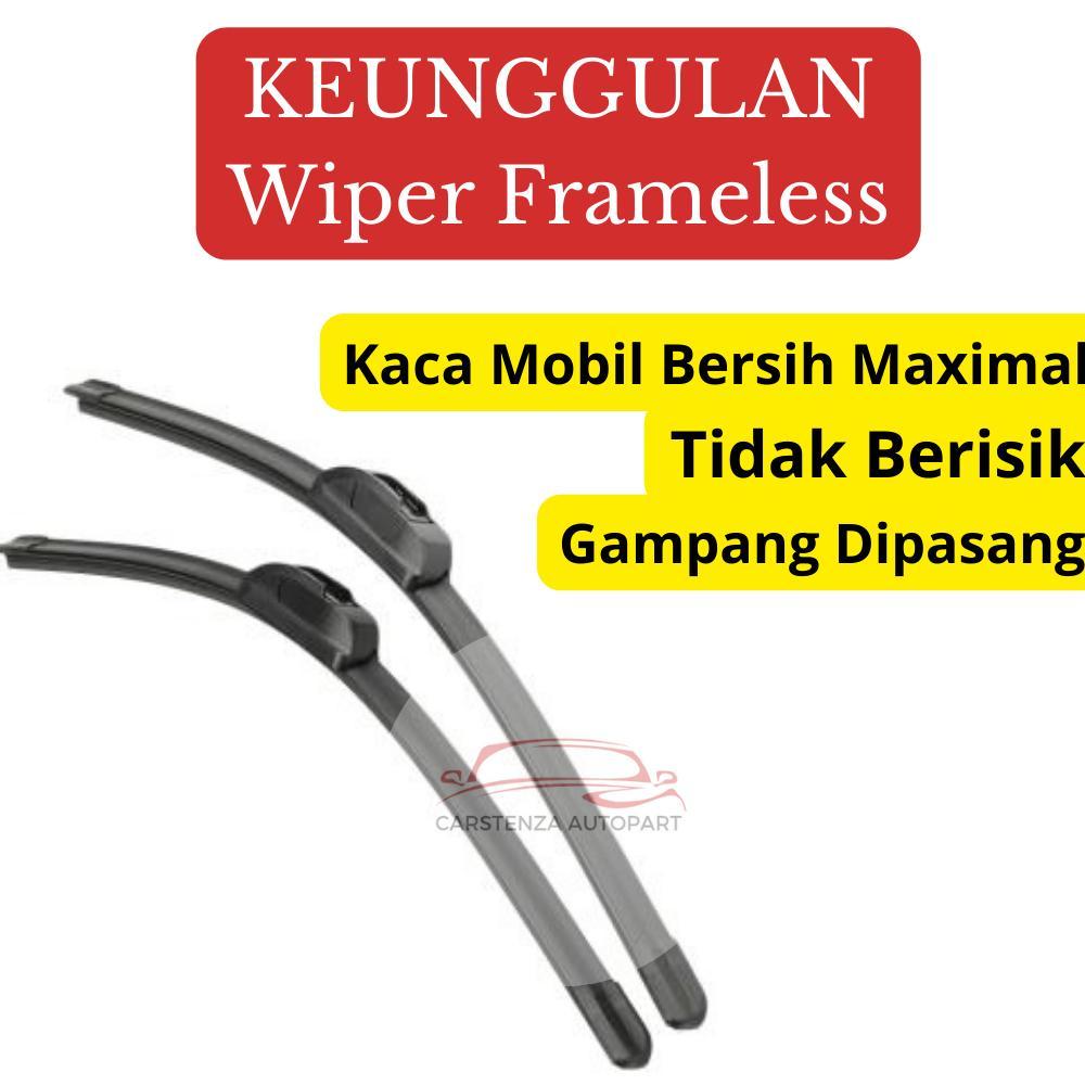 New Product Wiper Frameless Vios Gen 3 Wiper Vios Gen 3 Depan Wiper 1 Set