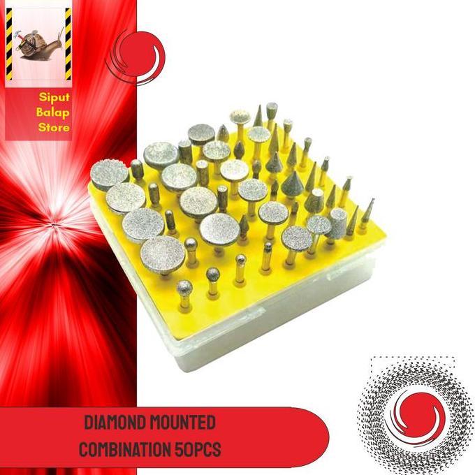 Mata Diamond Mini Grinder Mata Bor Ukir Mata Tuner Gerinda Mini