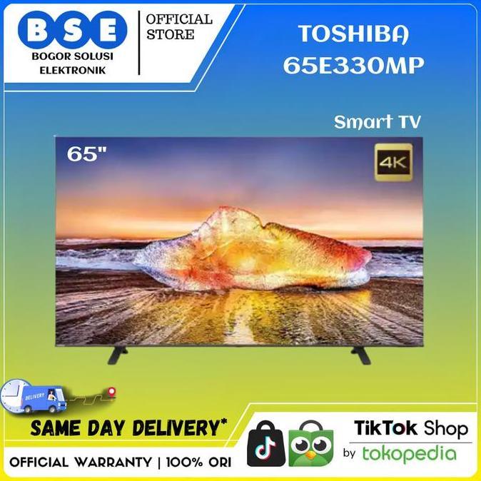 Smart TV 65 Inch Toshiba 65E330MP 4K UHD Dolby Vision TV Toshiba 65 E330 MP 2024