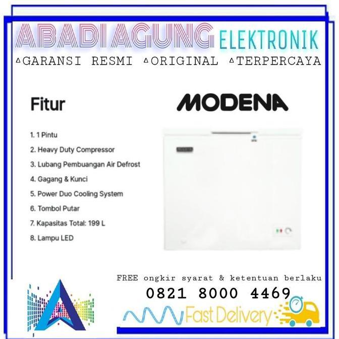 MODENA MD0210MLWH - CHEST FREEZER 200L MODENA MD0210 MLWH MD 0210 MLWH