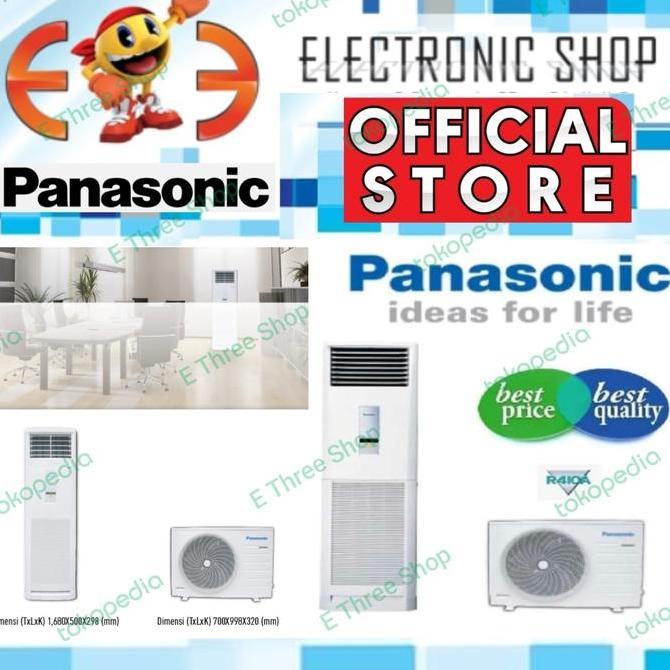 PANASONIC AC FLOOR STANDING 2 PK - CS J18FFPS - NON INVERTER - PROMO