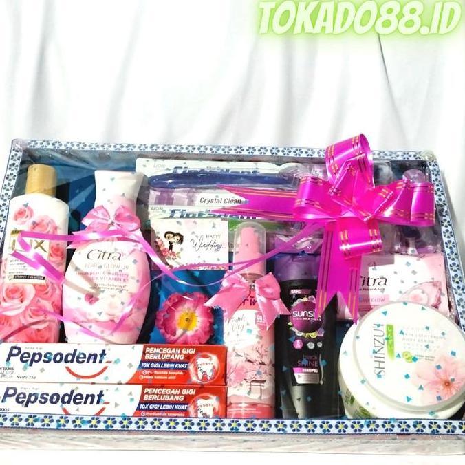 Paket Seserahan, Kado Pernikahan Perlengkapan Mandi