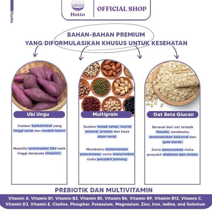 Colazione- Hotto Purto - 3 Sachet Hotto Purto