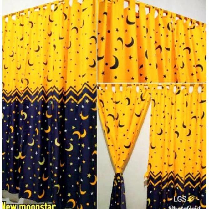 CUCI GUDANG Gorden Pintu Karakter Murah/ Tirai Pintu Kamar Karakter Murah