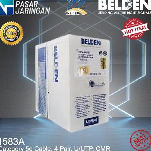 Rio_paquito - BELDEN USA 1583A Kabel LAN UTP Cat. 5E Roll / Box /305M