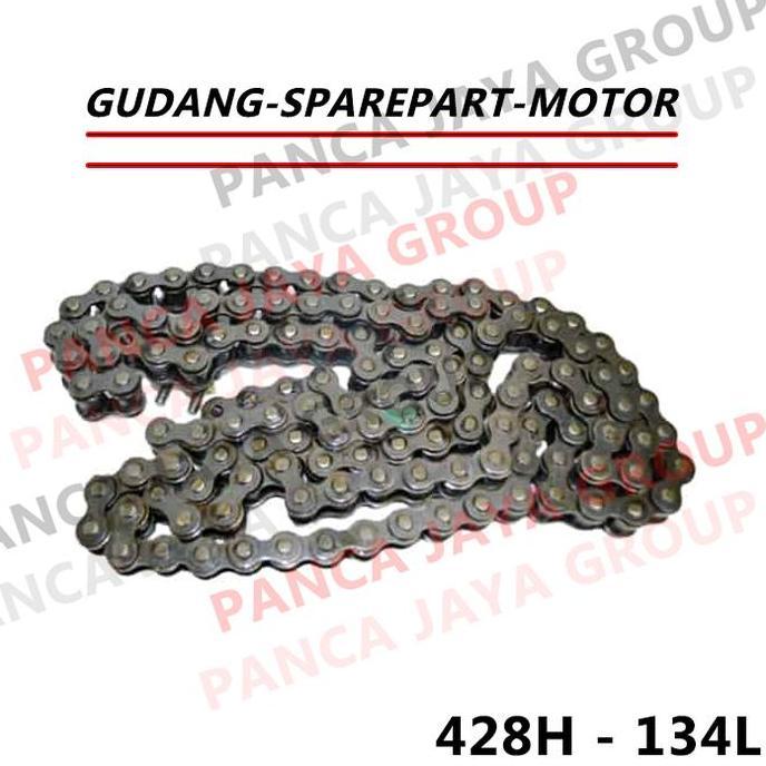 RANTAI RODA GEAR GIR 428H-134L 134 VIAR CROSS CROS X 200-250 GT SE ES DB READY