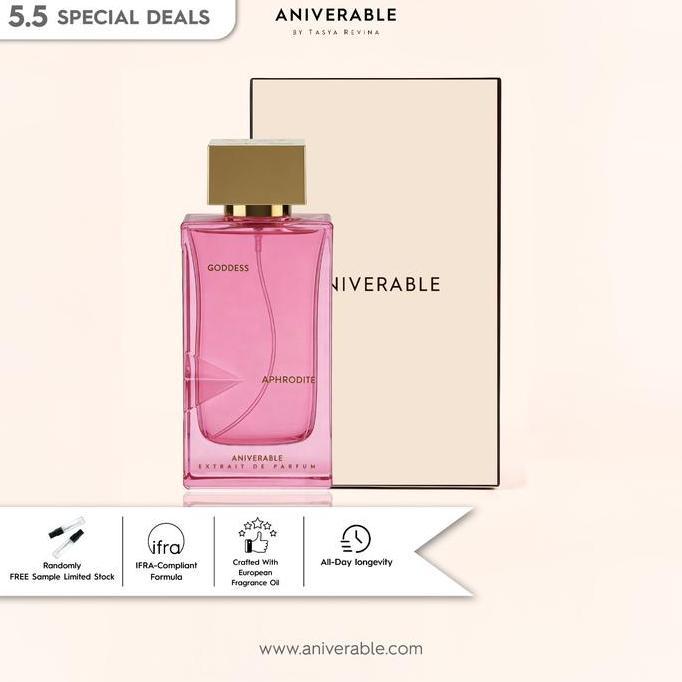 ANIVERABLE - GODDESS APHRODITE 75ml Extrait De Parfum By Tasya Revina