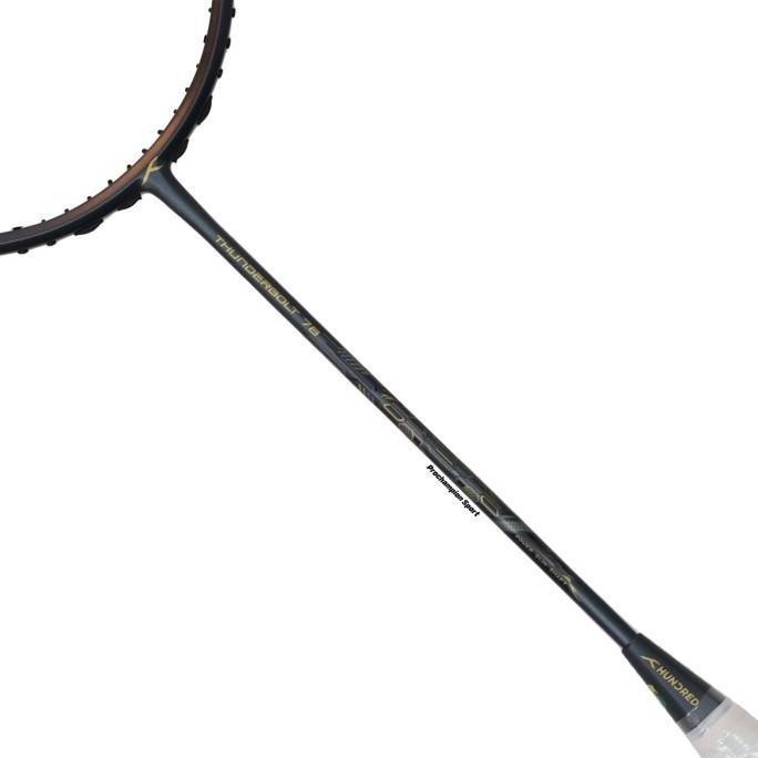 Raket Badminton Hundred Thunderbolt 78 Charcoal Red