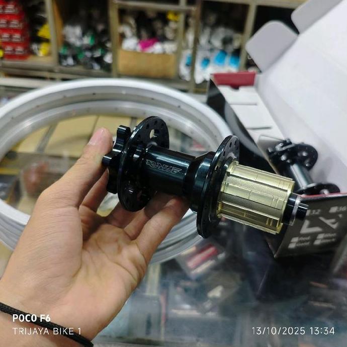 Wheelset 16 Murni 305 Araya Hub Raze Bearing Disc Brake Spoke Stainless Anti Karat Set Depan Dan Bel