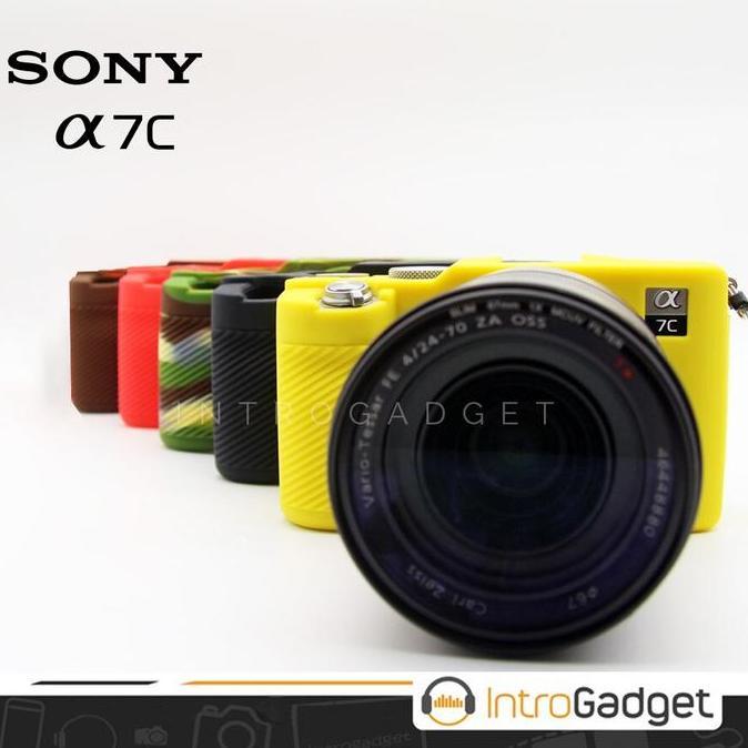 Silicone Case SONY A7C Karet Rubber Silikon Case