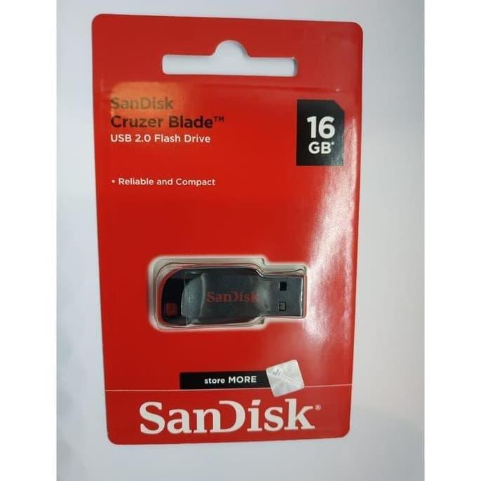 Netyou- Flashdisk Sandisk Cruser Blade 16Gb Usb 2.0 Cz50 |Usb 16Gb Sandisk