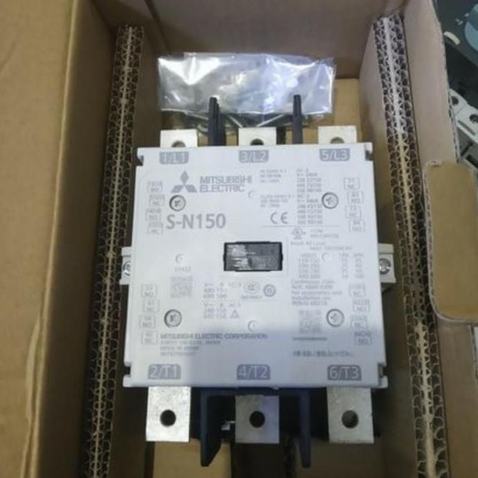 TERBARU - Mitsubishi Kontaktor / Contactor SN 150/ SN150 / SN-150 S-N150 220V