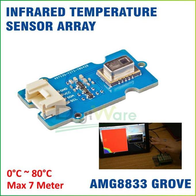 Infrared Temperature Sensor Array AMG8833 Grove