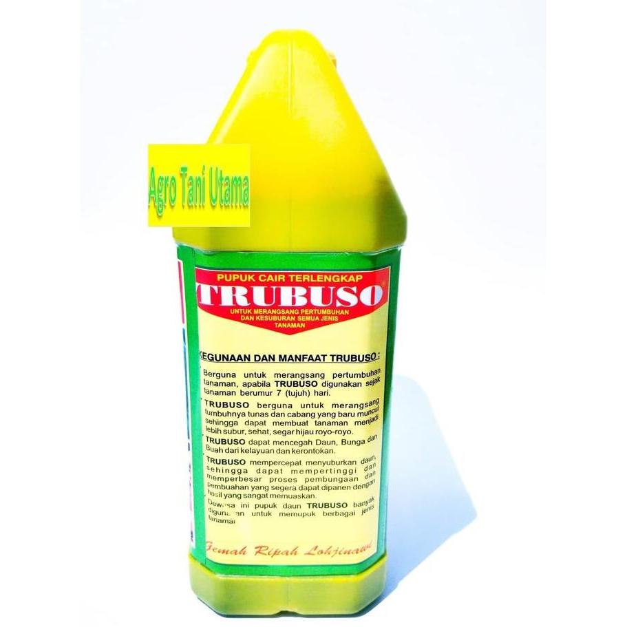 Pazx- Pupuk Cair Terlengkap Trubuso 1 Liter Mempercepat Pertumbuhan Tanaman