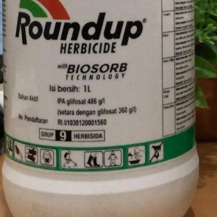 Roundup 486 SL Obat Pembasmi Rumput Liar 1 Liter (TERBAIK) (TERBARU) (TERMURAH)