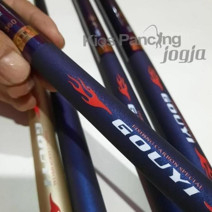 Joran Tegek Gouyi 270 300 360 390 450 Carbon Ruas Pendek (TERBAIK) (TERBARU) (TERMURAH)