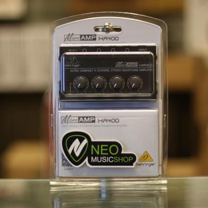 Headphone Amplifier Behringer HA400 / HA-400 / HA 400