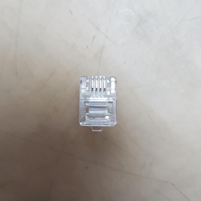 Pin Konektor Kabel Telepon RJ11 / RJ-11