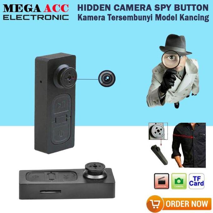 KAMERA KANCING BAJU - SPY CAMERA KANCING - HD