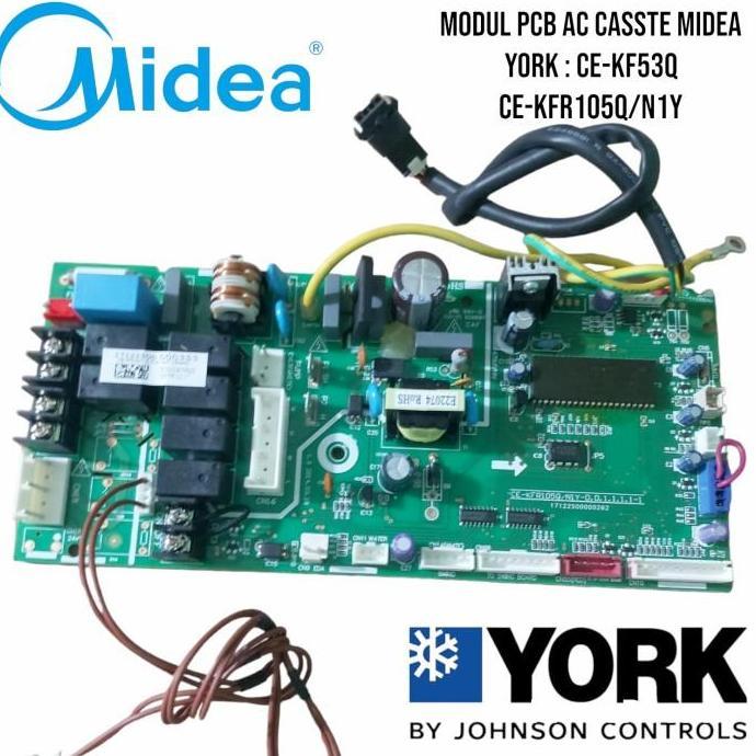 MODUL PCB AC CASSTE MIDEA : CE-KF53Q CE-KFR105Q/N1Y ORIGINAL 100% KH99