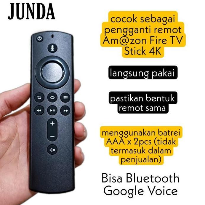 Remote Pengganti Amazon Fire TV Stick 4K Bluetooth Kualitas Premium