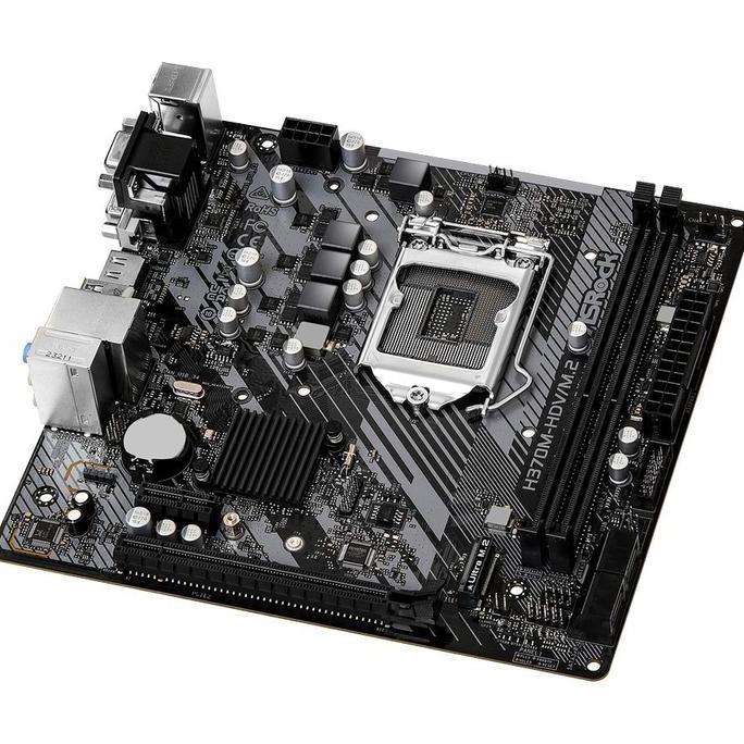 ASROCK H370M-HDV/M.2 (Intel LGA 1151, Gen8, Gen9, H370)