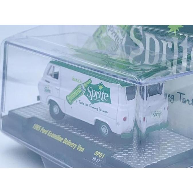 Scale 64 Diecast M2 Machines 1965 Ford Econoline Delivery Van Sprite