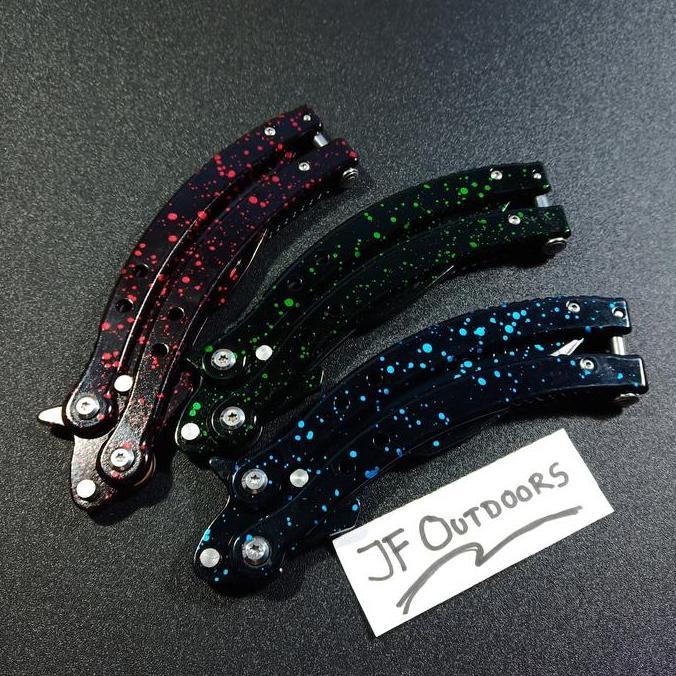 Balisong Butterfly Knife Trainer CSGO Panther Claw