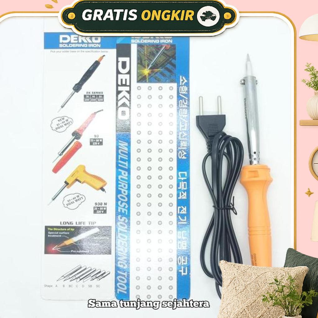 Deco Solder 60 Watt / Soldering Iron 60 W Dekko