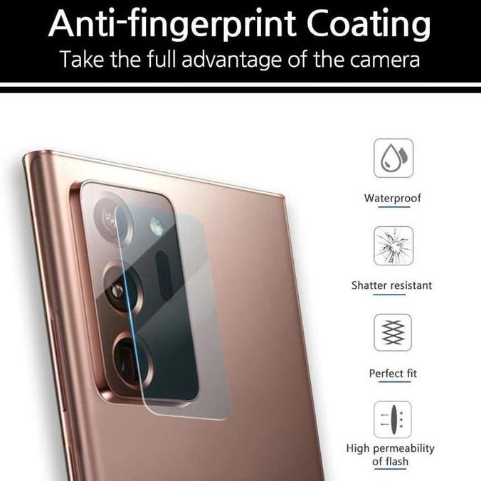 Tempered Glass Camera Samsung Note 20 Ultra / 20 WHITESTONE Dome EZ