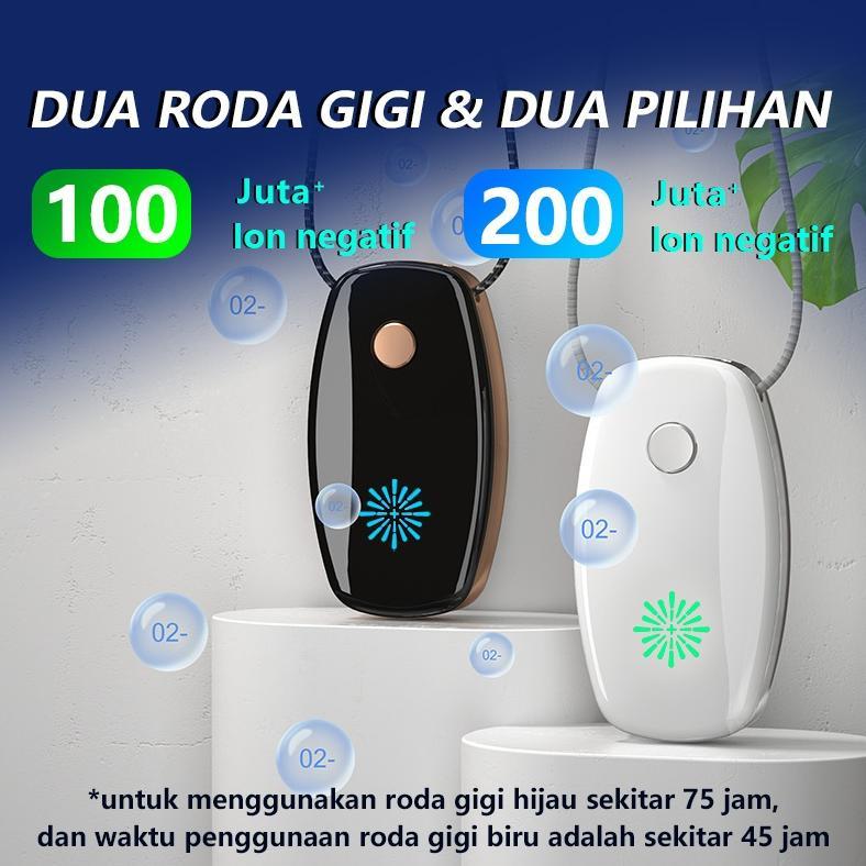 NEW DEALS Jamay Air Purifier Personal Ionizer Portable Purifier Kalung Necklace Ion Negatif Personal