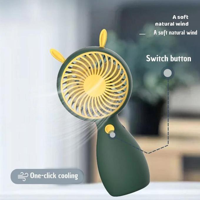 DV2 >> Mini Portable Spray Fan Lucu dan Multifungsi / Kipas Angin Nano Spray Genggam