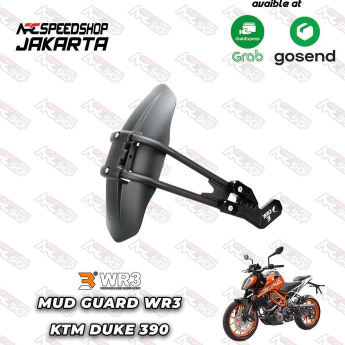 Mudguard Wr3 / Spakbor Belakang WR3 KTM DUKE 390