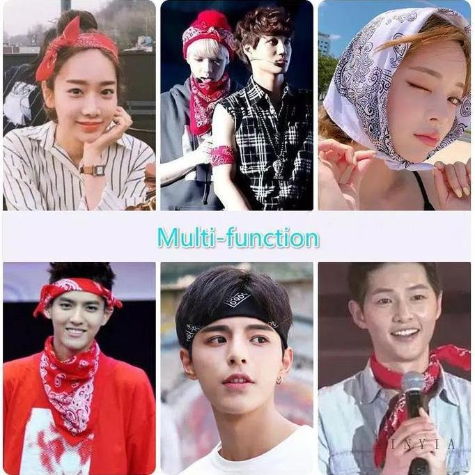 BANDANA PREMIUM TERBARU / bando Korea terbaru Slayer Bandana ICH piercing