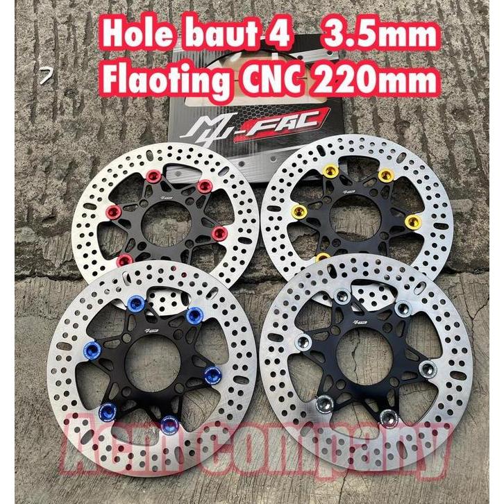 Piringan Cakram Depan 220mm Model PSM Pnp BLADE SUPRA125 REVO AB X FIT