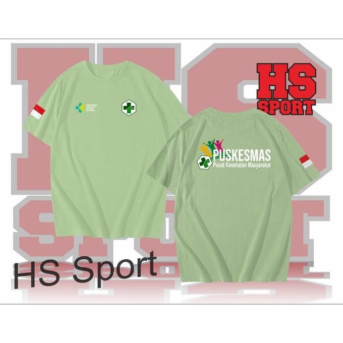 BAJU PUSKESMAS - KAOS PUSKESMAS - BAJU KESEHATAN - BAJU KEMENTRIAN KESEHATAN Abu Biru