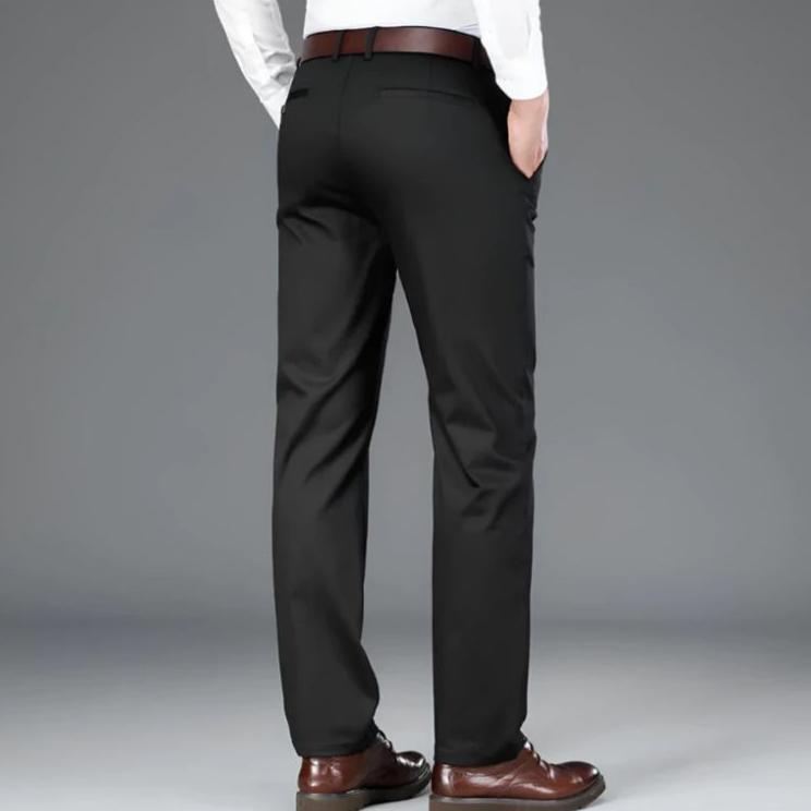 Celana Bahan Pria Dewasa Celana Kantor Hitam Celanahitam Reguler