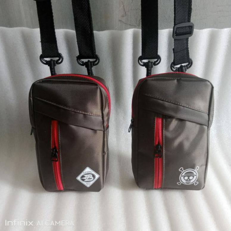 NEW PROMO Tas Dompet Hp Sling Phone Tas Selempang Handphone Pria Hanging Wallet Sako