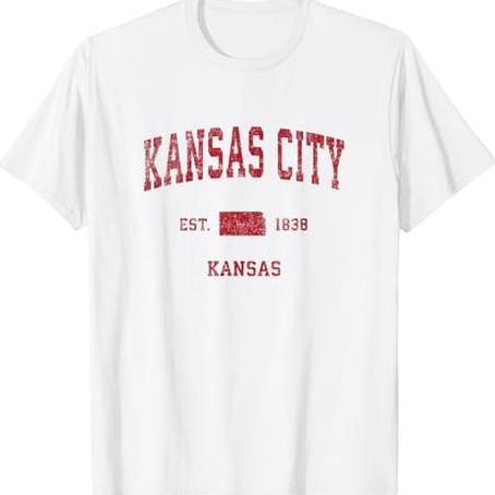 BAJU KANSAS AMERIKA SERIKAT  - BAJU OLEH OLEH KANSAS AMERIKA SERIKAT - KAOS KANSAS AMERIKA SERIKAT B